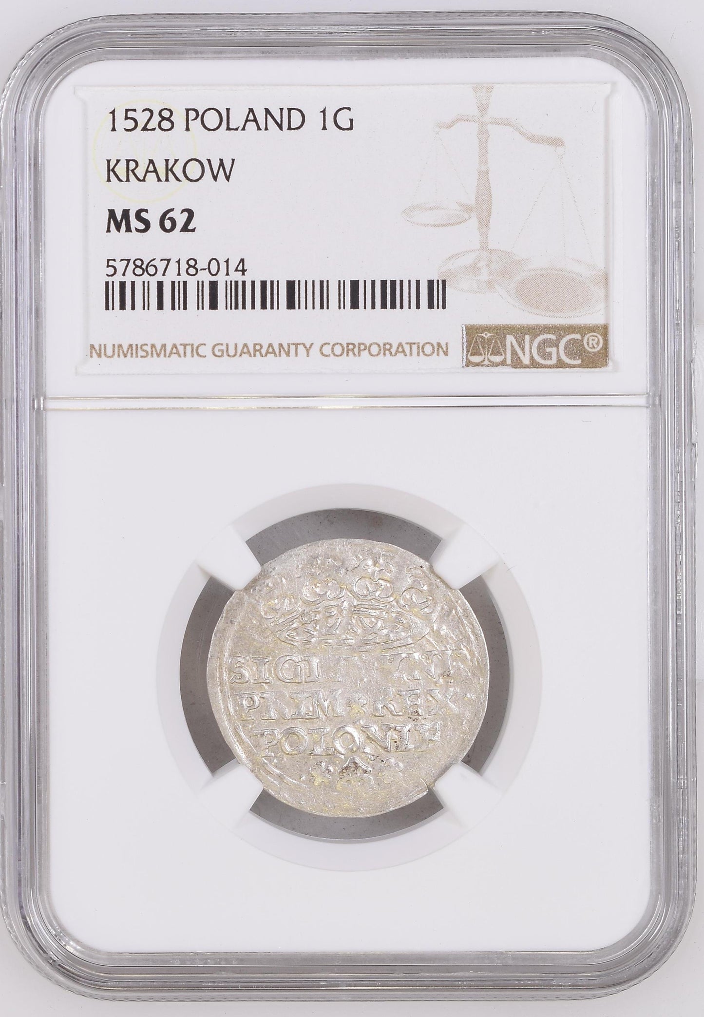 1528 POLAND 1G KRAKOW MS 62 TOP-POP