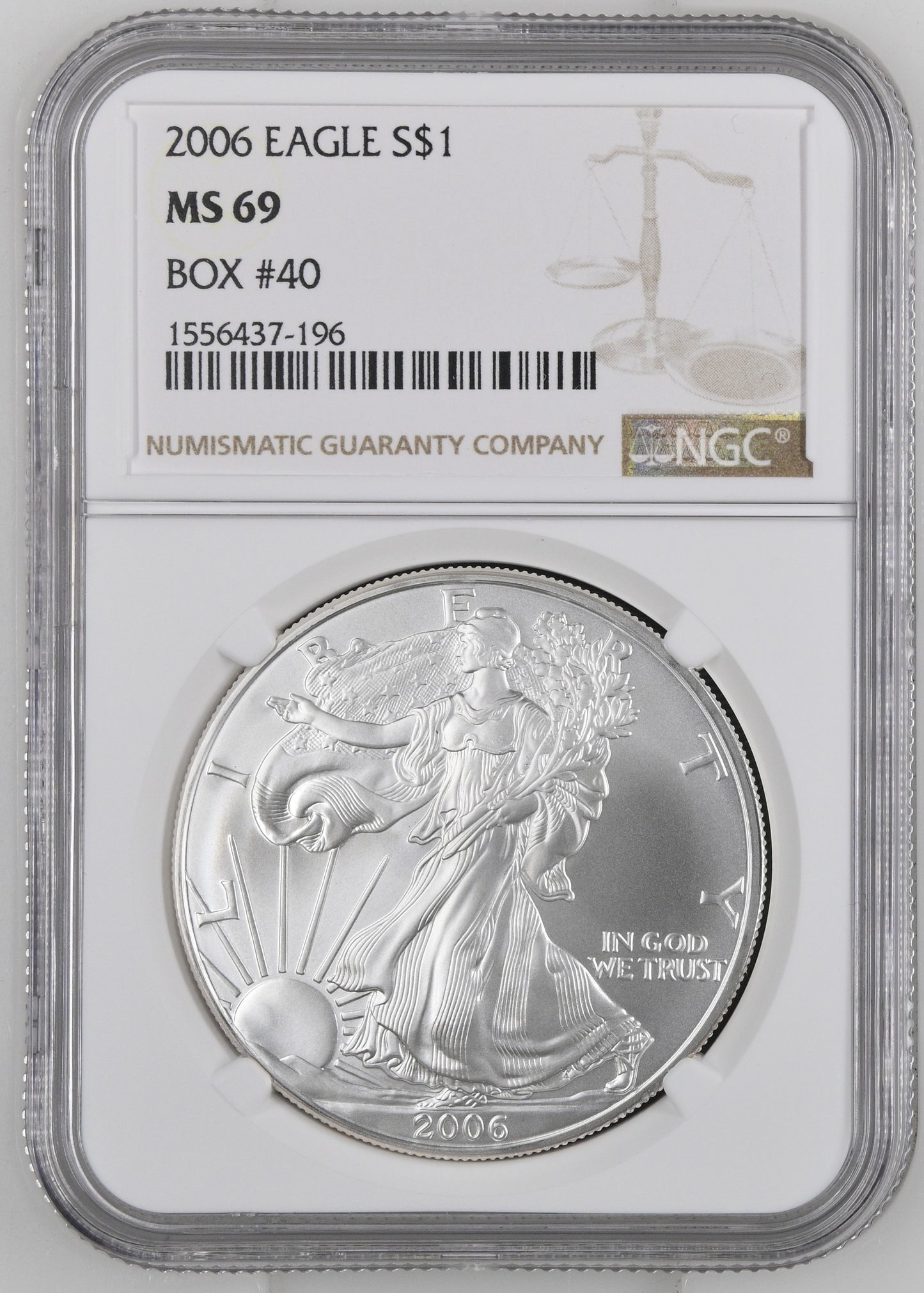 2006 EAGLE S$1 MS 69