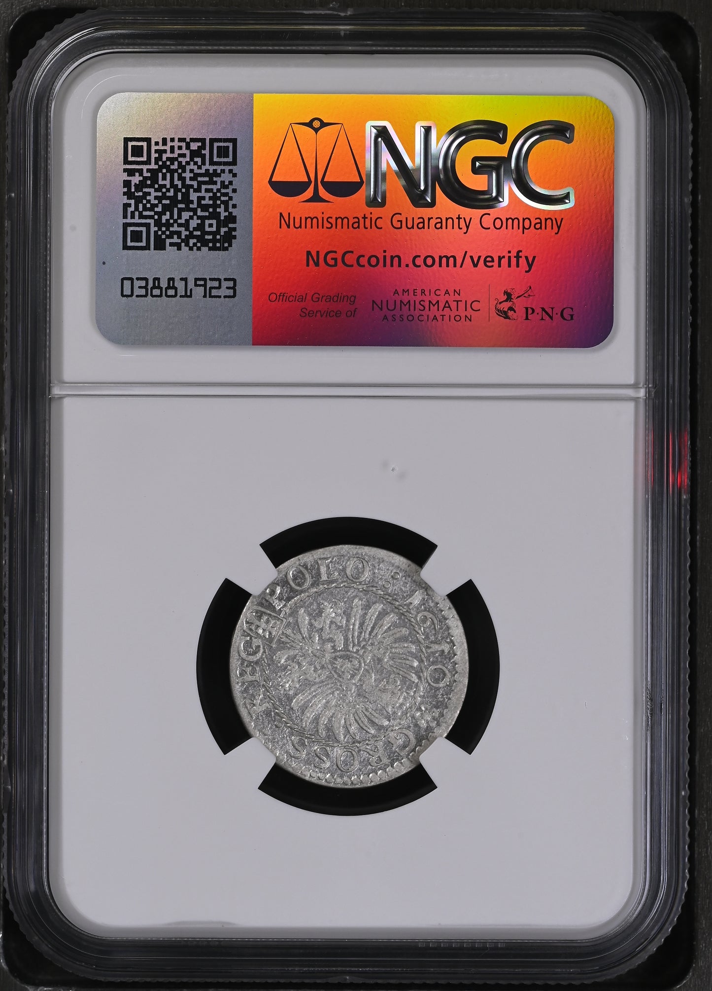1610 POLAND 1G KRAKOW NGC MS 61 TOP-POP