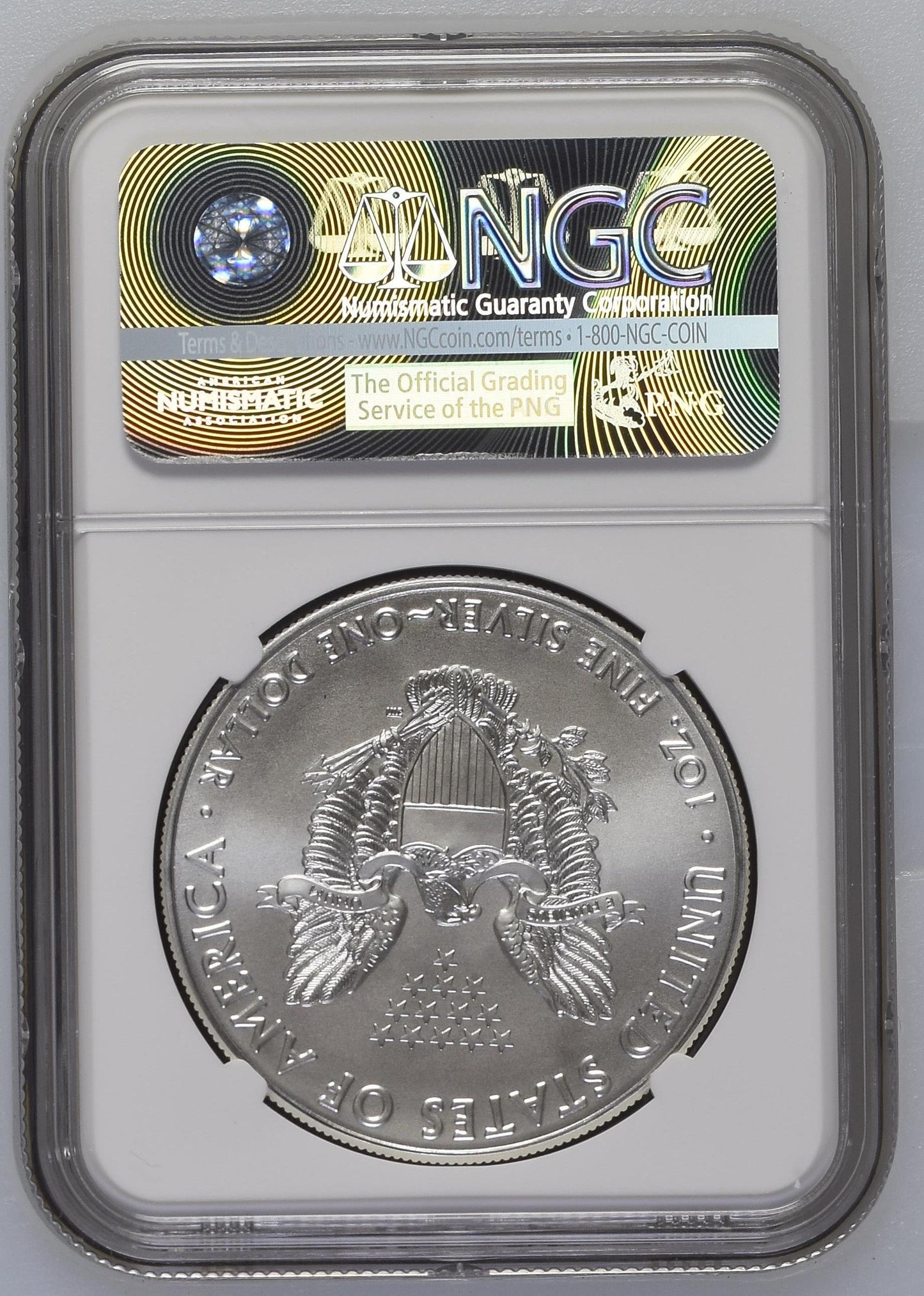 2016 EAGLE S$1 TYPE 1 STRUCK AT WEST POINT MINT (W) MS 69