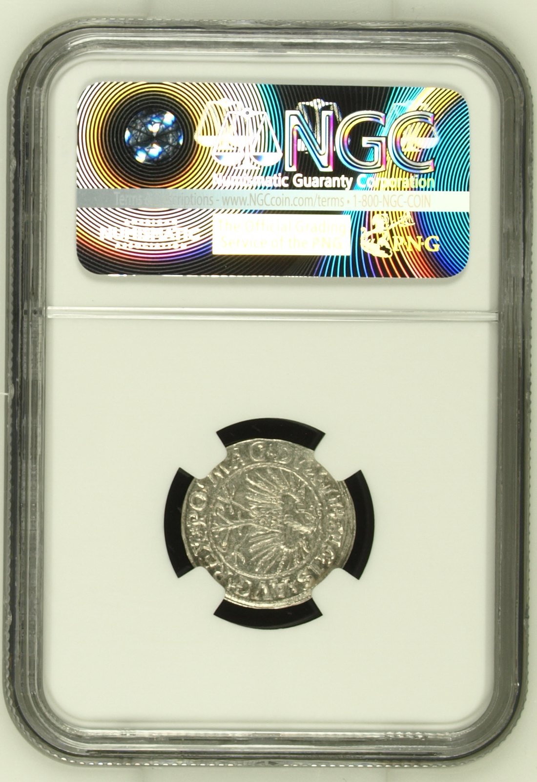 1547 POLAND POLGROSZ WILNO NGC MS 64
