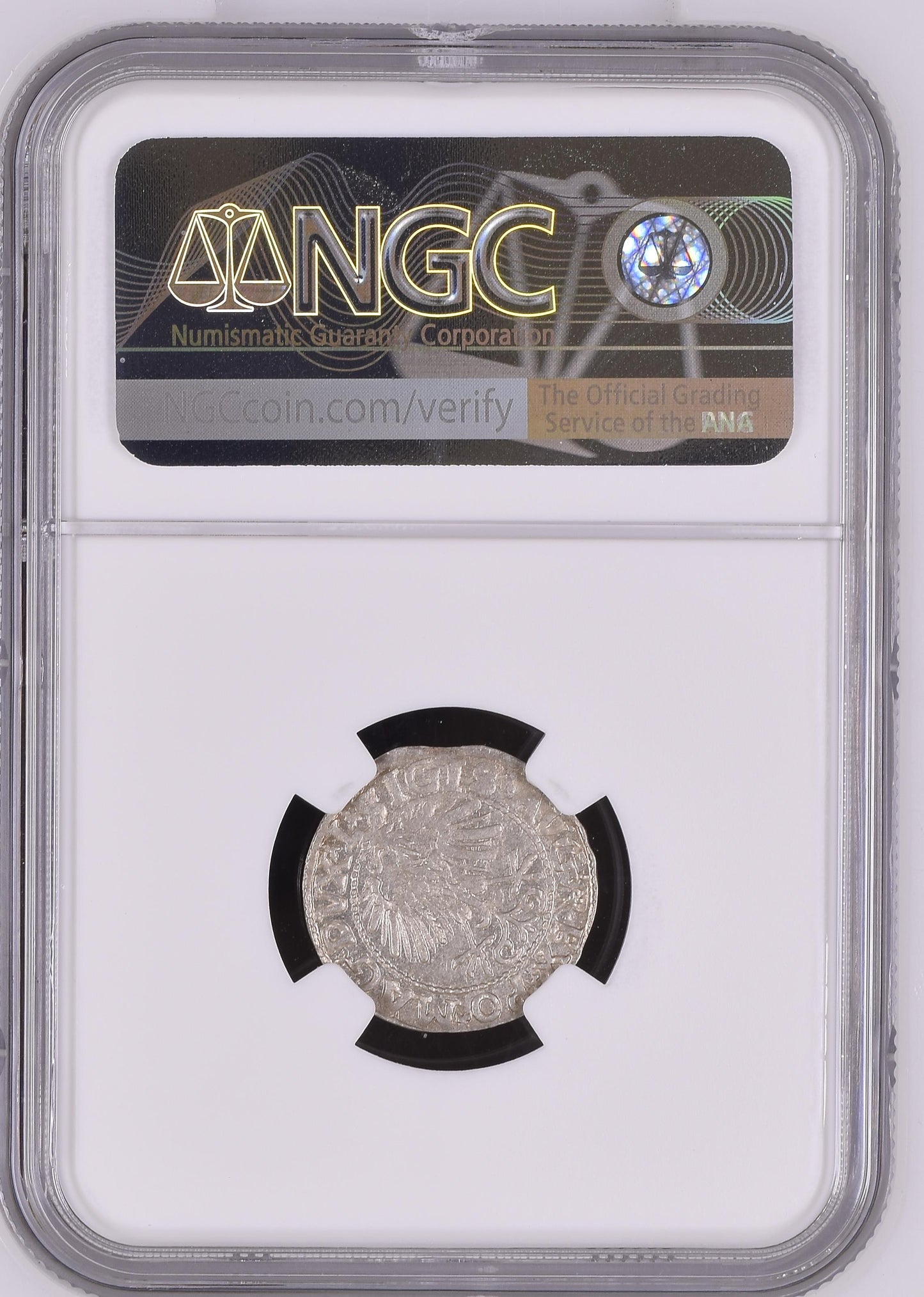 1557 POLAND POLGROSZ WILNO NGC MS 63