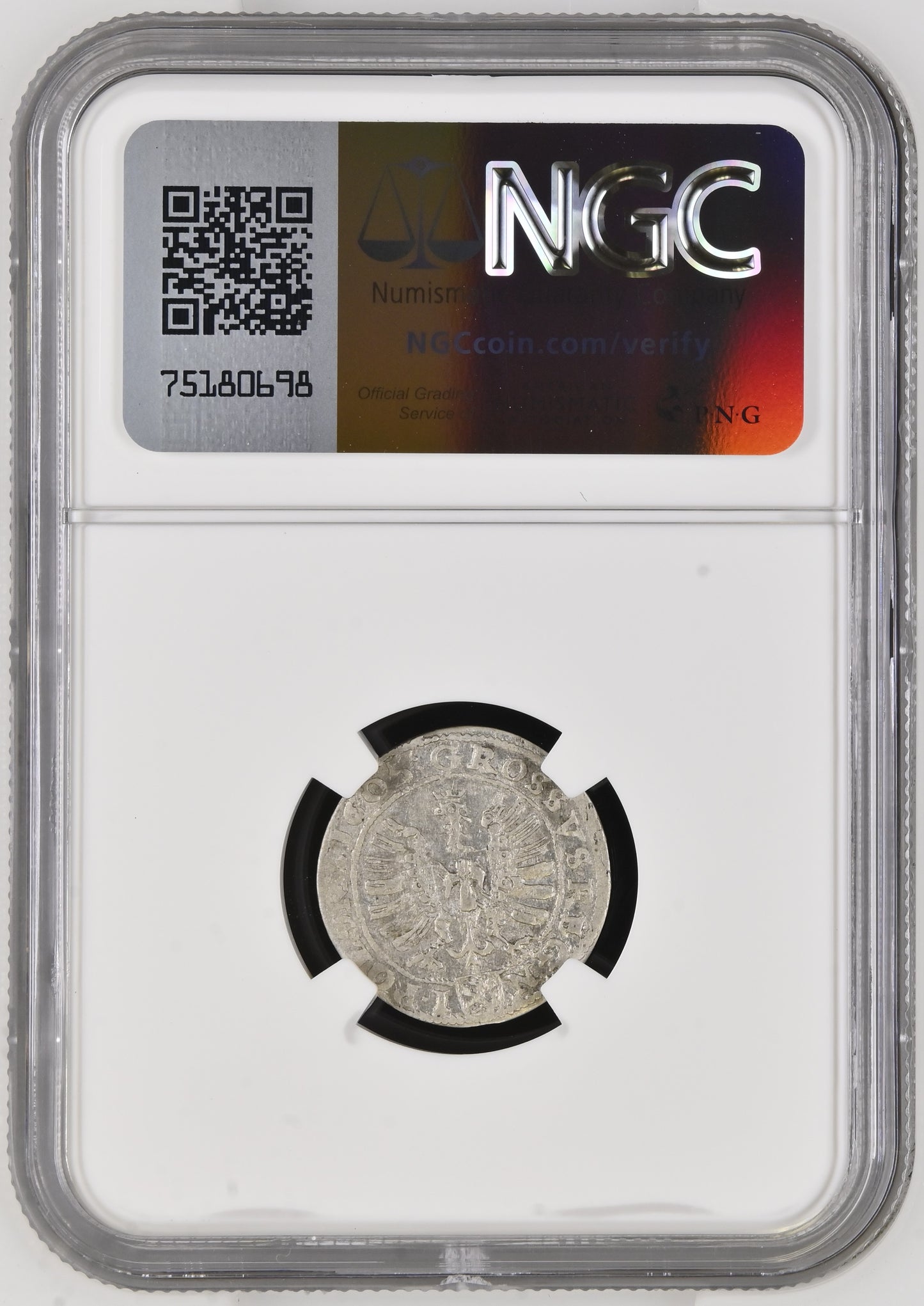 1605 POLAND GROSZ KRAKOW NGC MS 61