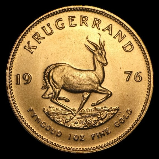1976 SOUTH AFRICA 1 OZ GOLD KRUGERRAND BU