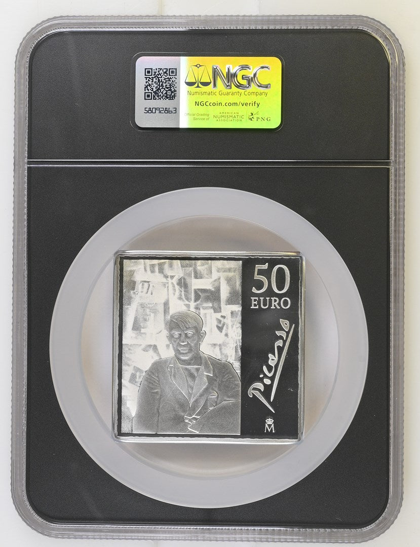 2023 PICASSO SERIES - HARLEQUIN WITH A MIRROR PF 69