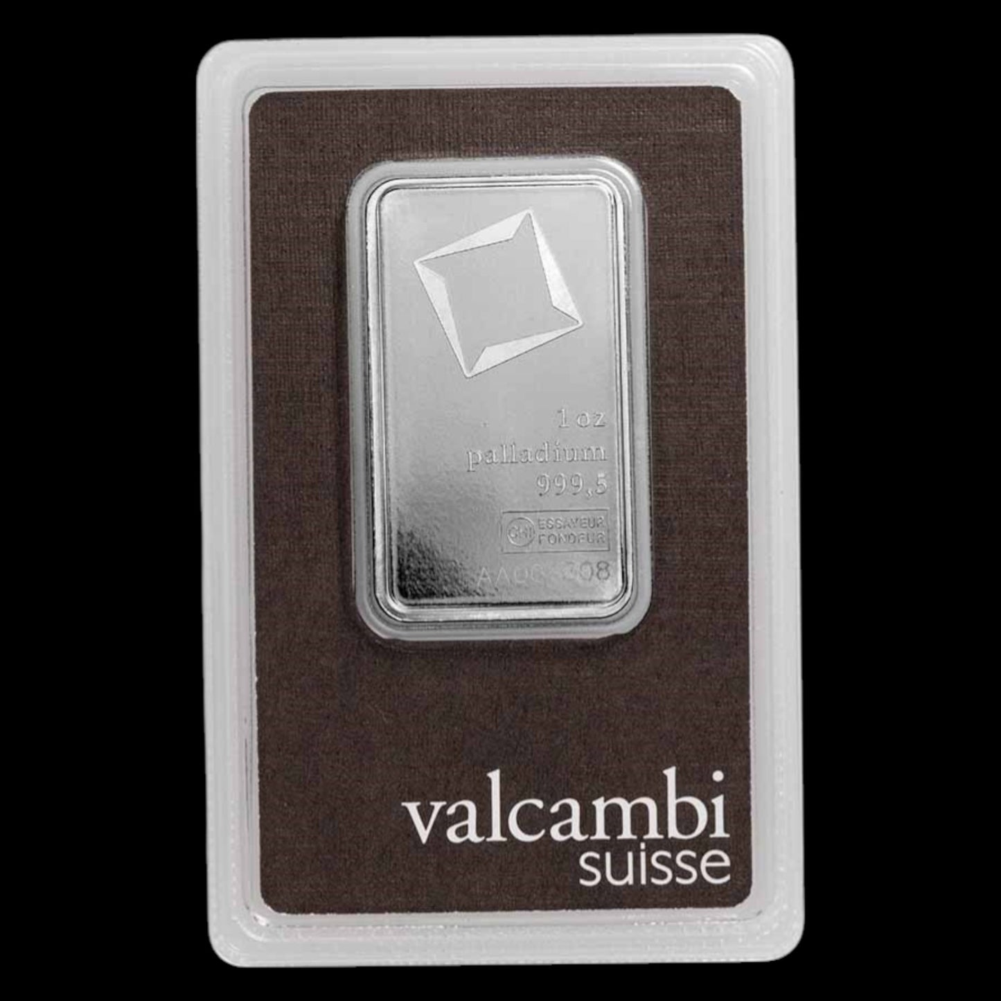 1 OZ PALLADIUM BAR - VALCAMBI SUISEE (IN ASSAY)