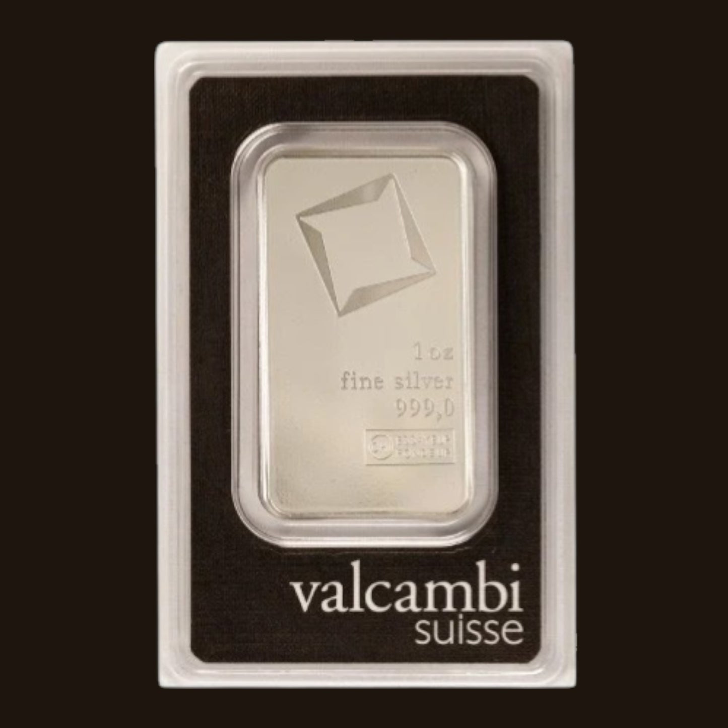 1 OZ SILVER BAR - VALCAMBI SUISSE (IN ASSAY)
