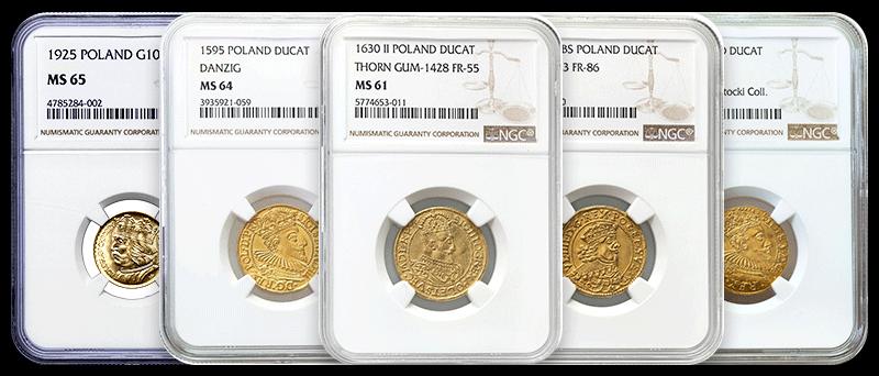 Historical Polish Coins Gold (1330-1925)