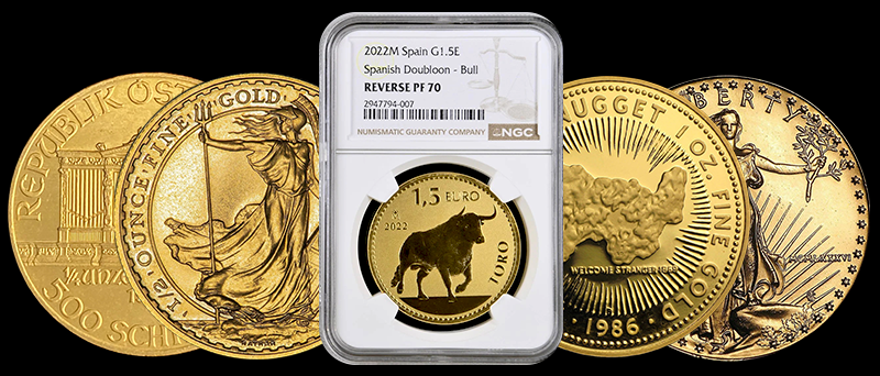 Gold BU & NGC