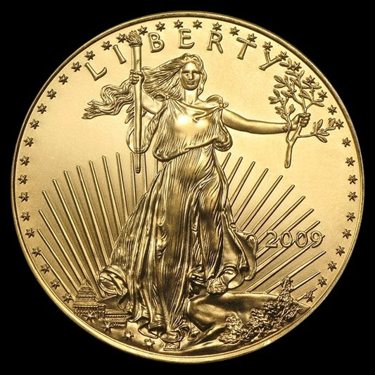 2009 1 OZ AMERICAN GOLD EAGLE BU