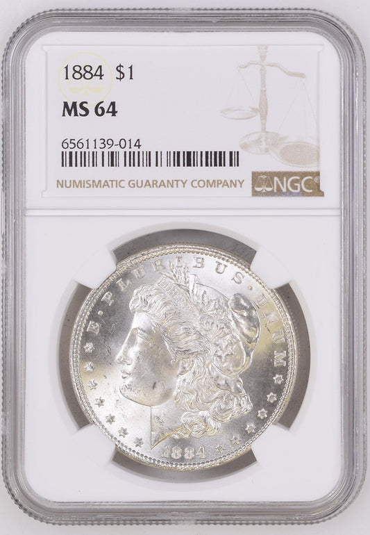 1884 MORGAN SILVER DOLLAR