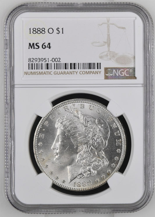 1888 O MORGAN SILVER DOLLAR
