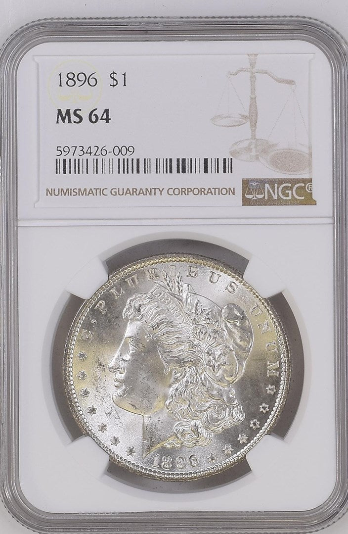 1896 MORGAN SILVER DOLLAR