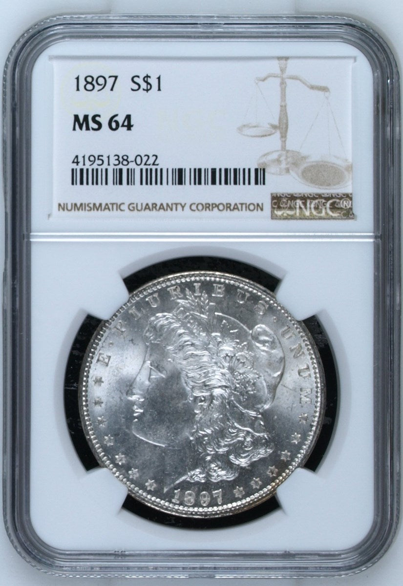 1897 MORGAN SILVER DOLLAR