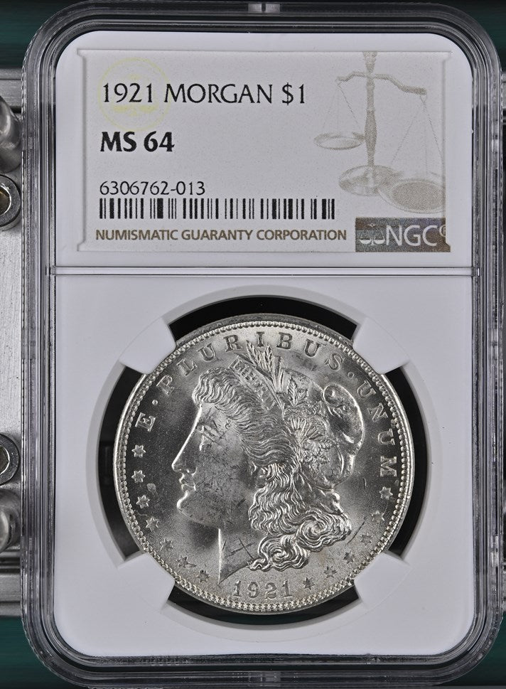 1921 MORGAN SILVER DOLLAR