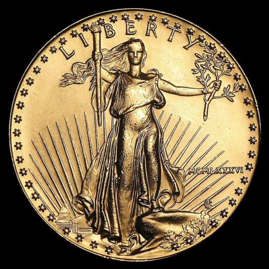1986 1 OZ AMERICAN GOLD EAGLE BU