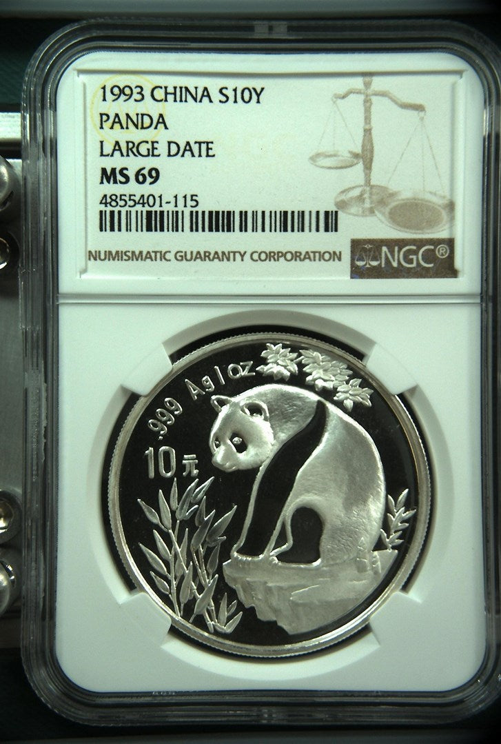 1993 CHINA S10Y PANDA LARGE DATE