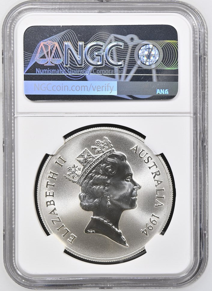 1994 AUSTRALIA S$1 KANGAROO MS 70