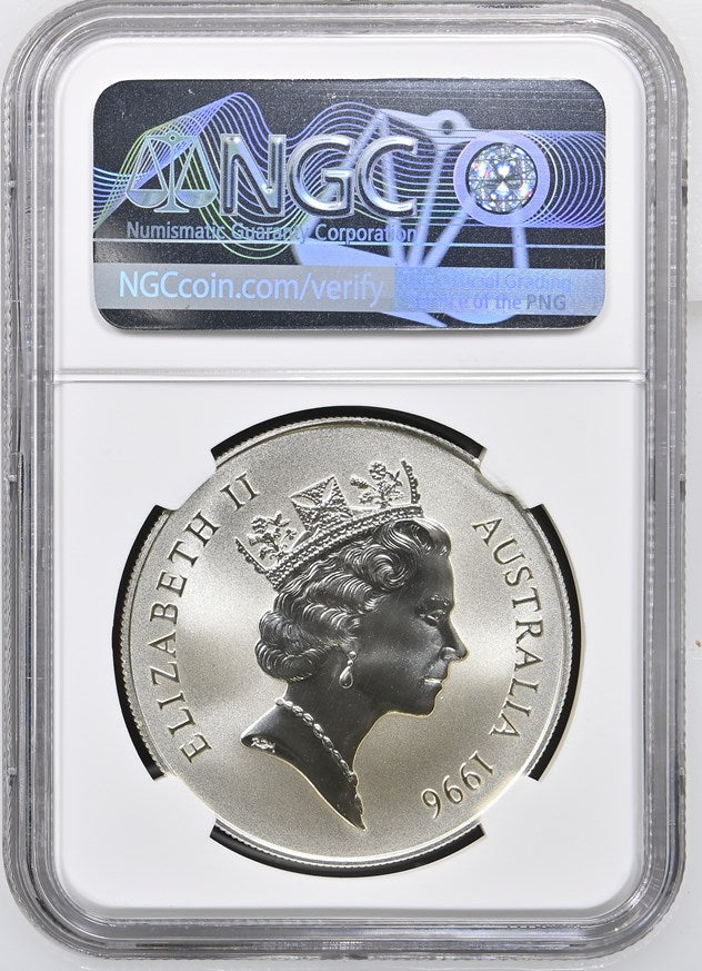 1996 AUSTRALIA S$1 KANGAROO MS 70