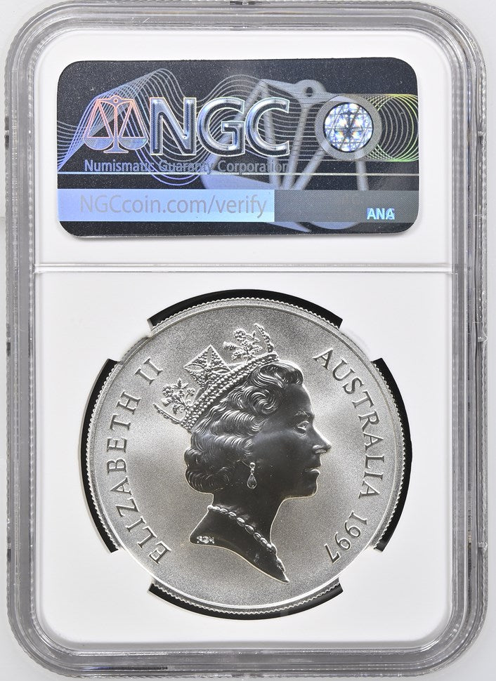 1997 AUSTRALIA S$1 KANGAROO MS 69