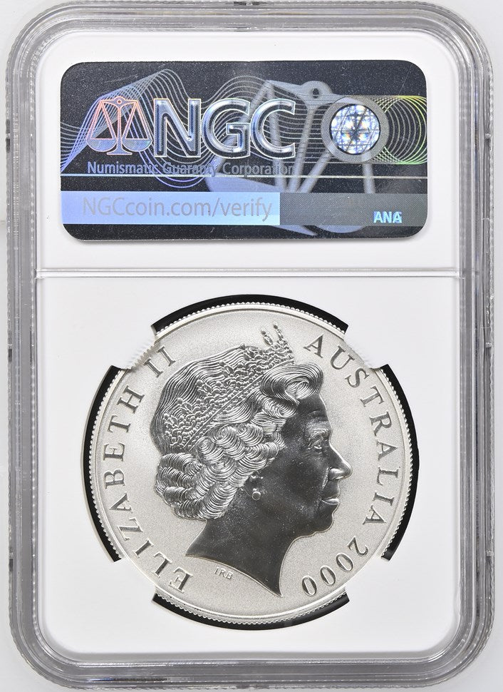 2000 AUSTRALIA S$1 KANGAROO MS 69