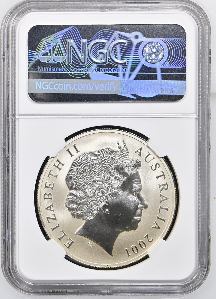 2001 AUSTRALIA S$1 KANGAROO MS 69