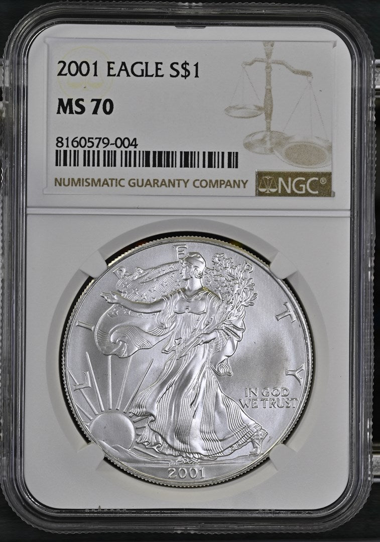 2001 EAGLE S$1 MS 70