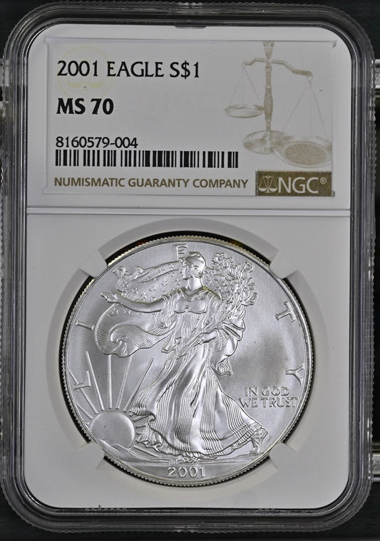 2001 EAGLE S$1 MS 70