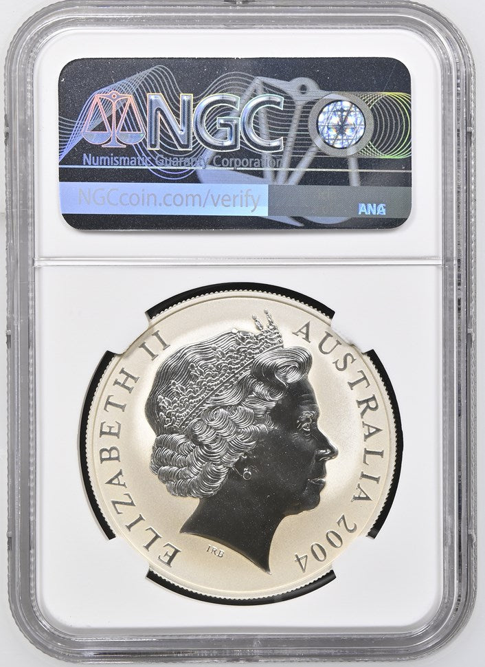 2004 AUSTRALIA S$1 KANGAROO MS 70