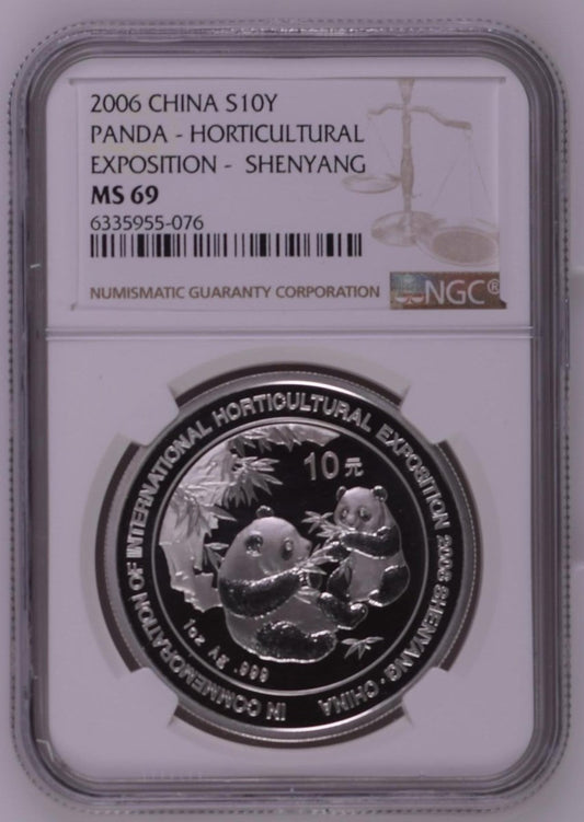 2006 CHINA S10Y PANDA - HORTICULTURAL EXPOSITION - SHENYANG