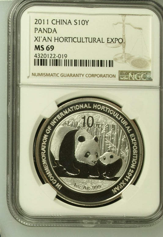 2011 CHINA S10Y PANDA XI'AN HORTICULTRUAL EXPO.