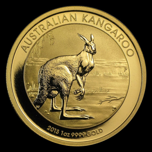 2013 AUSTRALIA 1 OZ GOLD KANGAROO BU