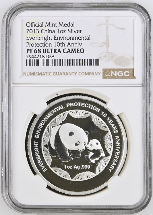 2013 PANDA EVERBRIGHT ENVIRONMENTAL PROTECTION 10 YEARS ANNIVERSARY 2003-2013