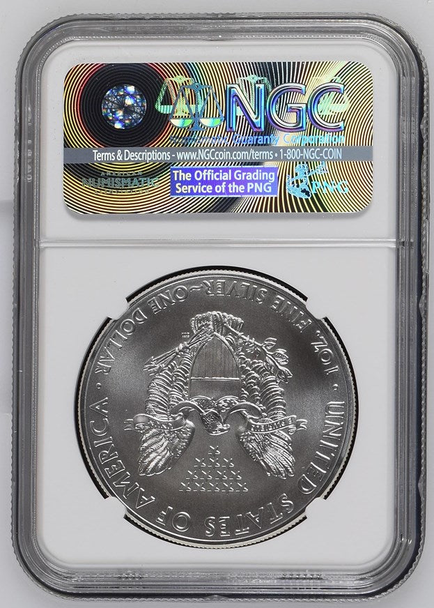 2015 (W) EAGLE S$1 STRUCK AT WEST POINT MINT MS 70