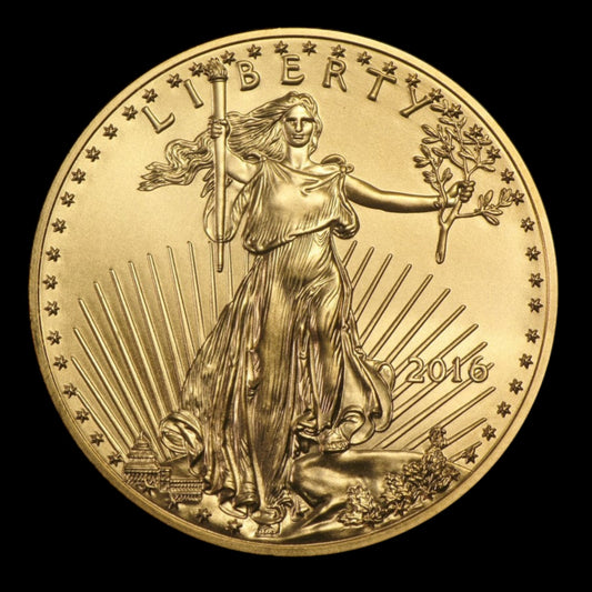 2016 1 OZ AMERICAN GOLD EAGLE BU