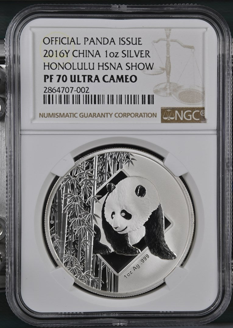 2016Y CHINA SILVER HONOLULU HSNA SHOW OFFICIAL PADNA ISSUE
