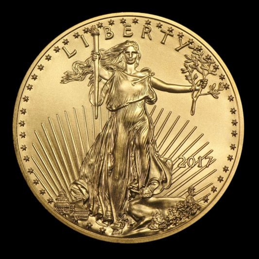 2017 1 OZ AMERICAN GOLD EAGLE BU