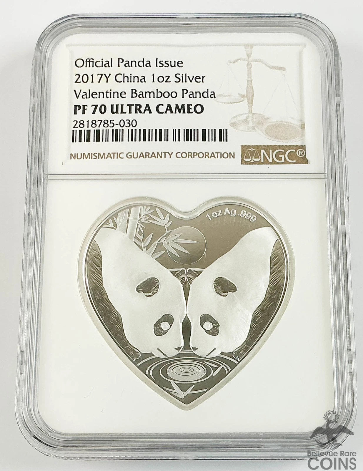 2017Y CHINA VALENTINE BAMBOO PANDA