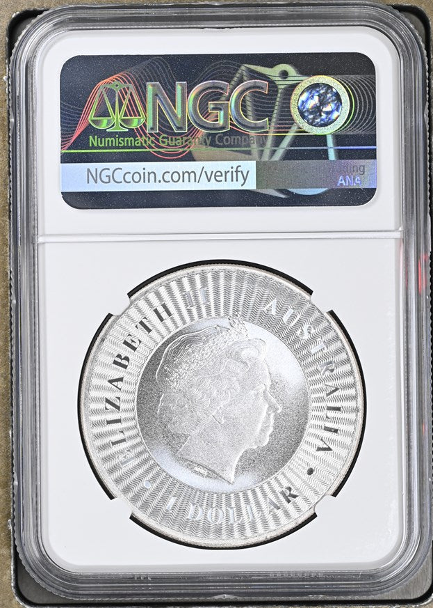 2018 AUSTRALIA S$1 KANGAROO MS 70