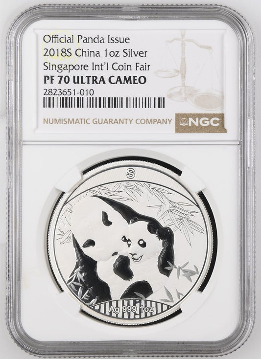 2018 PANDA SINGAPORE INT'L COIN FAIR MEDAL