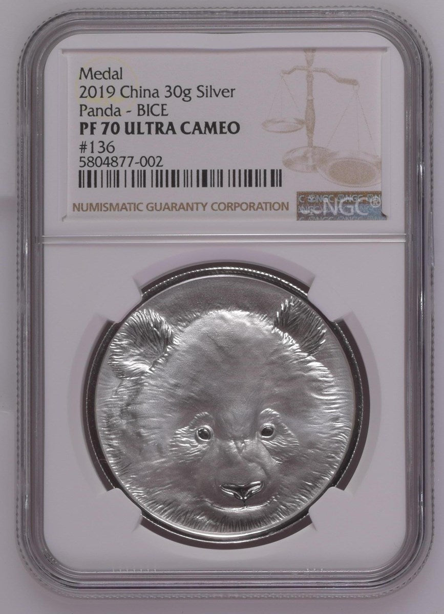 2019 30G CHINA SILVER PANDA - BICE
