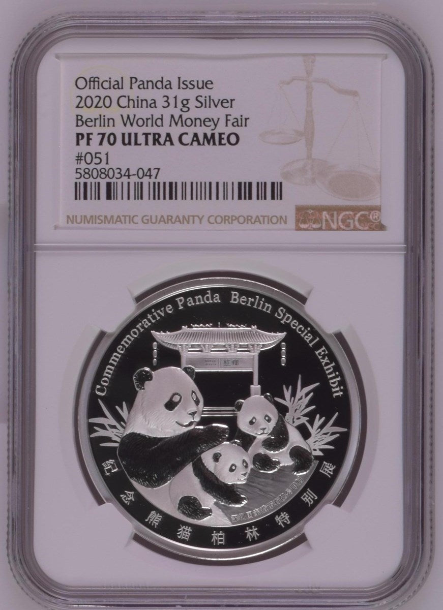 2020 31G CHINA SILVER BERLIN WORLD MONEY FAIR