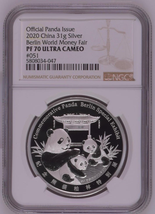 2020 31G CHINA SILVER BERLIN WORLD MONEY FAIR