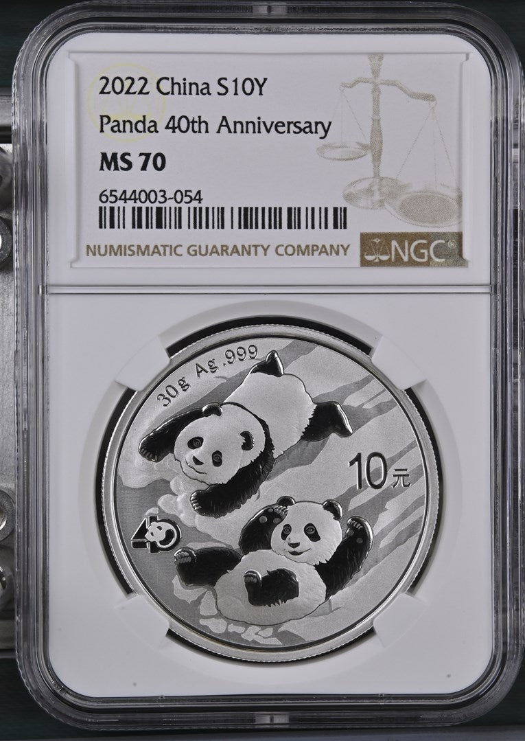 2022 CHINA S10Y PANDA 40TH ANNIVERSARY