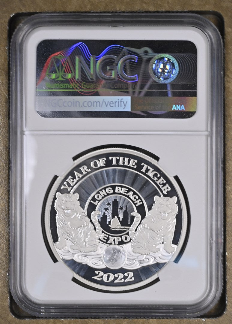 2022 31G CHINA SILVER LONG BEACH EXPO YEAR OF THE TIGER