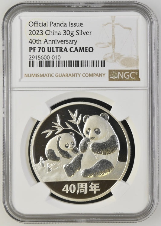 2023 30G CHINA SILVER 40TH ANNIVERSARY