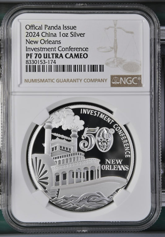 2024 1 OZ CHINA SILVER NEW ORLEANS INVESTMENT CONFERENCE