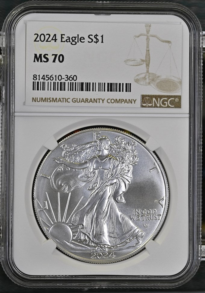 2024 EAGLE S$1 MS 70