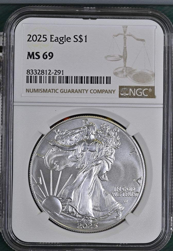 2025 EAGLE S$1 MS 69