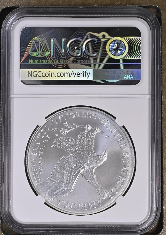 2022 Eagle S$1 MS 69